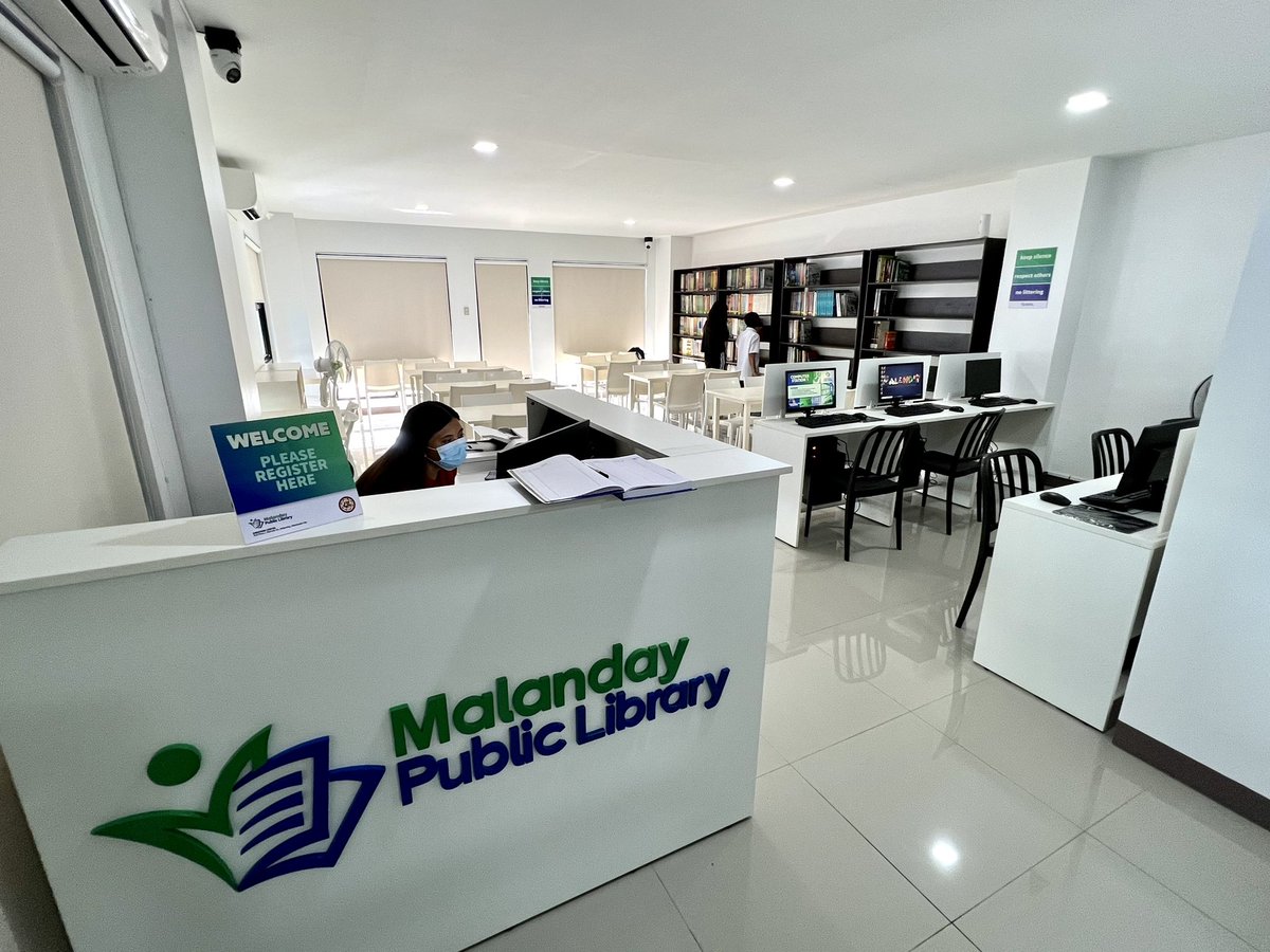 SKMalanday's tweet photo. Your mini-library is NOW OPEN! ππ
Library schedule is every Wednesday-Saturday, 2:00pm-8:00pm. See you there!
#MalandayPublicLibrary
#ExperienceMalanday https://t.co/aM4acGbT8b