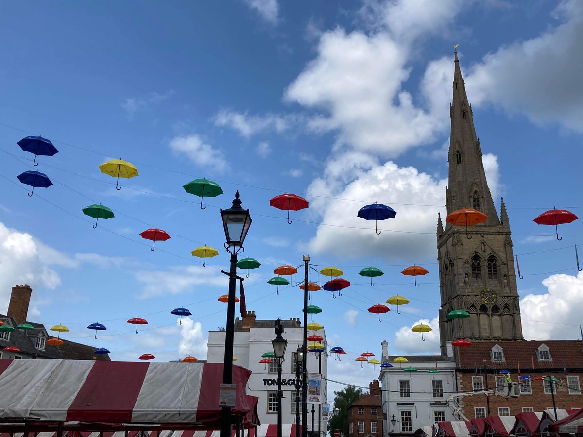 Today we launch our Umbrella Project part of #NewarkCreates23 artistic programme working with @ADHDFoundation raising awareness of neurodiversity, engaging communities & celebrating every one of us through performances, schools, workshops. @HistoricEngland @ace_national