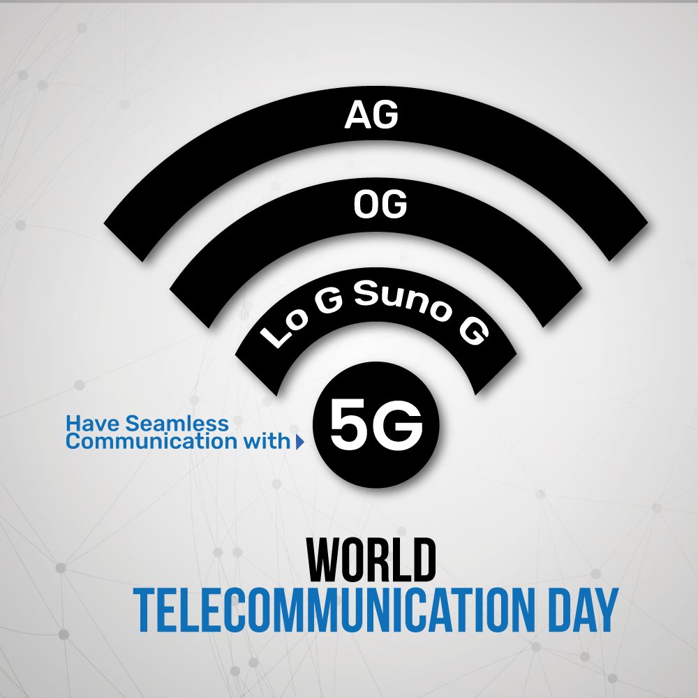 puneetgupta9999's tweet image. #5G is emerging as a game-changer that will revolutionize every sector, and pave the way for new groundbreaking businesses.

On #WorldTelecommunicationDay, let us celebrate 5G’s immense potential to build a more prosperous, sustainable and interconnected world!

#AGOG5G
