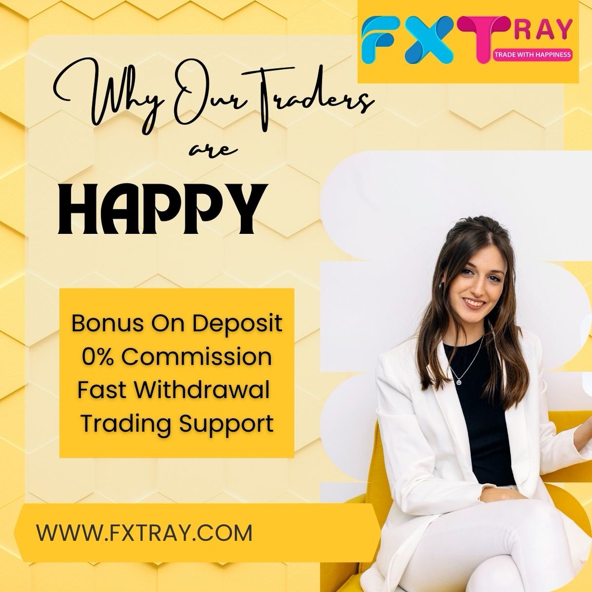 fxtrayofficial's tweet photo. Start with Fxtray Experience MT5 at its best with reliability, integrated insights and account management features.

Visit at: https://t.co/mHi2XOAa4h

#crypto #bitcoin #cryptocurrency #blockchain #ethereum #btc #cryptotrading #CryptocurrencyNews #cryptocurrency #stockmarket https://t.co/gGmihiGax2