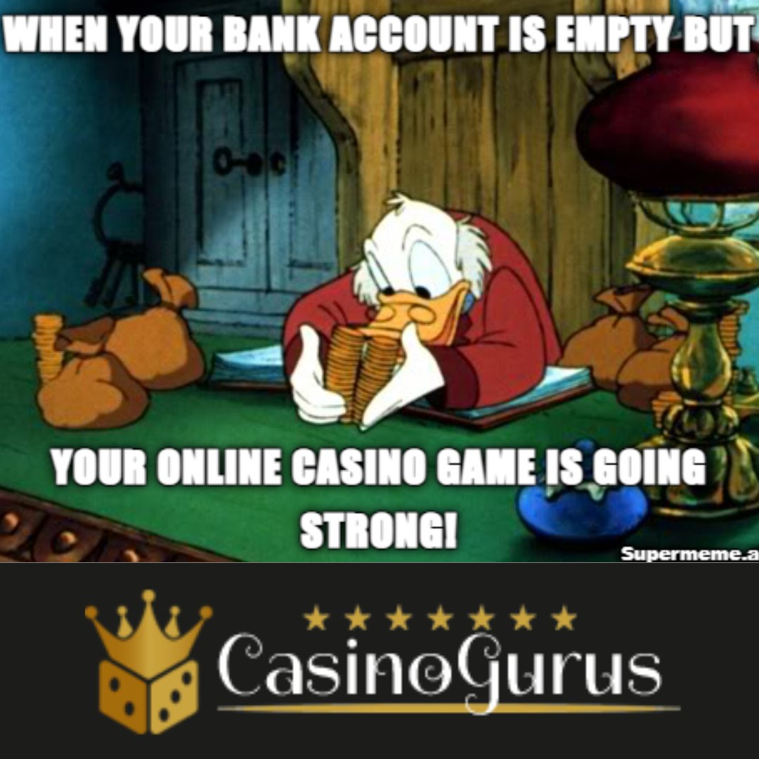 Honestly, all of our bank accounts have suffered because of an online casino at least once!

