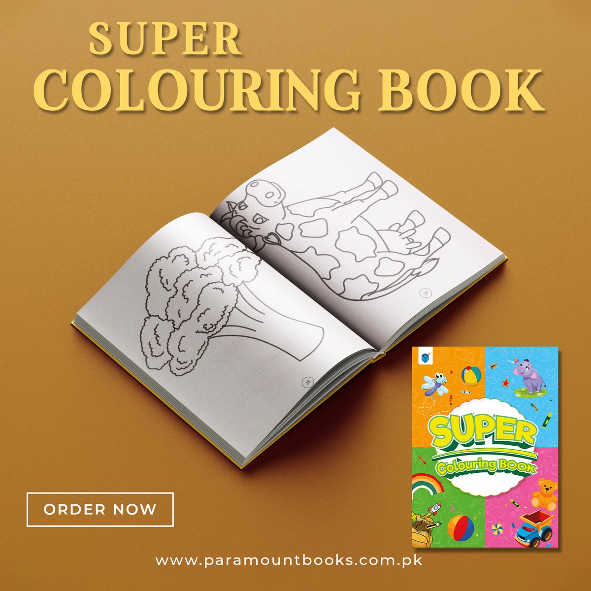 𝐒𝐮𝐩𝐞𝐫 𝐂𝐨𝐥𝐨𝐮𝐫𝐢𝐧𝐠 𝐁𝐨𝐨𝐤

𝐒𝐡𝐨𝐩 𝐍𝐨𝐰: paramountbooks.com.pk/product/super-…

#book #paramountbooks #newarrival #colouringbook #colour #books #childrenbooks #toddlers #preschool #paramount #colouring #art #coloring #drawing  #adultcoloring #painting #adultcolouring