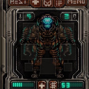 modredcastleton's tweet image. Ahh - so yeah this is what the CAPS system would look like in action - albeit theirs is much less covered in ichor &amp;amp; corrosion. ;)

☢️ To be Forewarned is to be Four-Armed! ☢️

#WormwoodStudios #HibernaculumGame #CAPS #DefactoBlobber