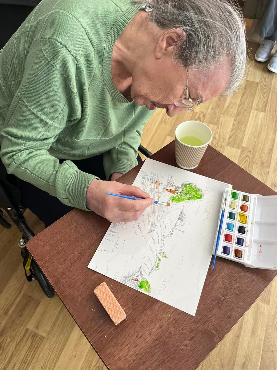 Eastgatecare's tweet image. It's the start of a colourful adventure at Melbourne House Care Home! 🎨 We've got our watercolour painting hats on and ready to create some stunning works of art 🎨 #Creative #CreativityAtItsBest #MelbourneHouseCareHome 🎨
eastgatecare.co.uk/wp/park-house/
