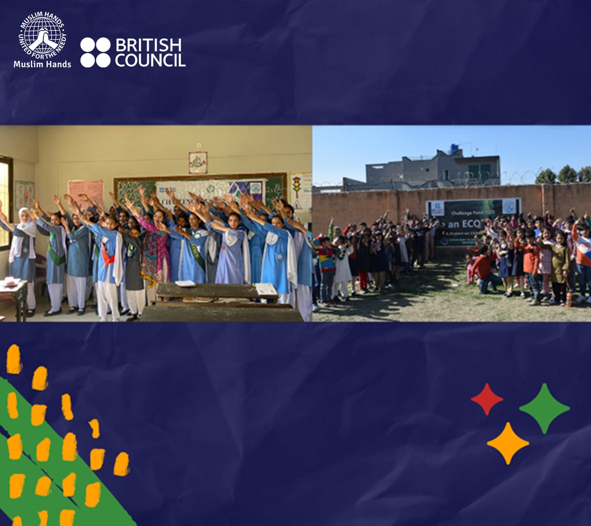'Empowering youth for a better future! The Challenge Fund for Youth Leaders under MH Climate Action Programme Pakistan provided a platform for 11 project holders across Pakistan to tackle Climate Change and Girl's Education. With support from British Council and Muslim Hands,…