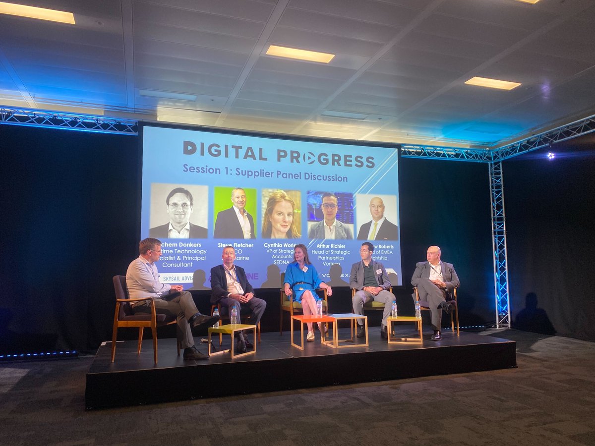 We're at <a href="/DP22_Binnacle/">Digital Progress</a>'s The London Charterers' and Shipbrokers' Forum 2023 for an action-packed day exploring the latest in the digital maritime space.

This morning our VP of Strategic Accounts, Cynthia Worley, joined an expert panel to the market for maritime tech... (1/4)