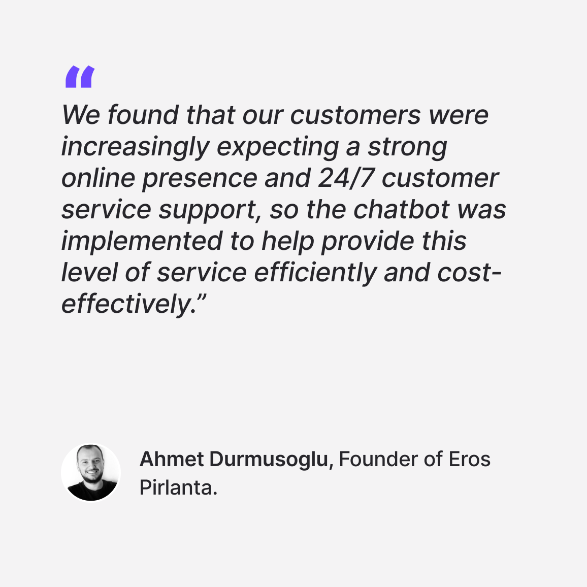 Find out what @Ahmet Durmusoglu and other ecommerce industry experts have to share about the effect of Chatbots on Customer service, in our latest article Customer service as a revenue-driver for ecommerce.🛒(Link in the comments)