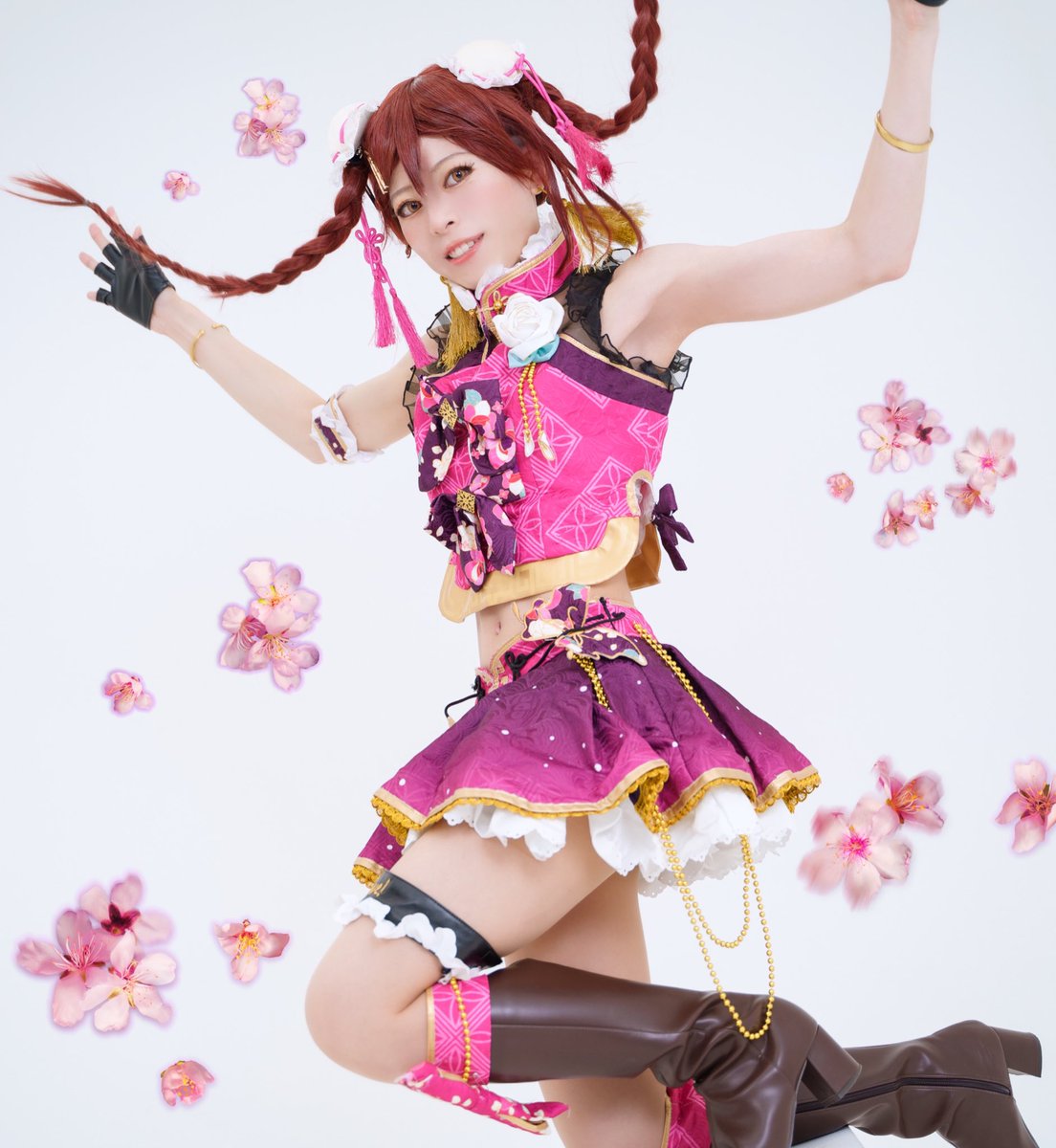 ⚠︎cosplay⚠︎ チャイナドレス編 【覚醒後】 桜内梨子 ラブライブ