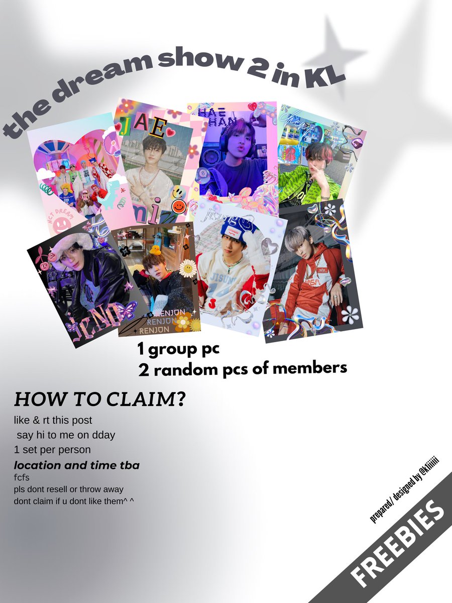 04markii's tweet photo. ˗ˏˋ FREEBIES for #TDS2inKL ˎˊ˗
⋆˚✿˖°by @k1iiiiii 
⋆˚✿˖°date～20th MAY 2023
⋆˚✿˖°like and rt 
⋆˚✿˖°specific info tba

✧˚ ༘ ⋆｡♡˚tags： #TDS2inKL #THEDREAMSHOW2_in_KL #THEDREAMSHOW2_in_KUALA_LUMPUR #THEDREAMSHOW2 https://t.co/6cGpsJBuJt