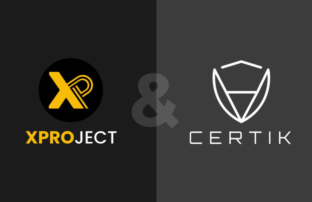 BscXPRO's tweet photo. Dear $XPRO Community,
π Certik and $XRPO Team signed a contract.
πͺͺ All members of the $XPRO Core Team have done KYC Verification.
πΆοΈ Certik audit process is now starting.
Stay Tuned π
#XPROToken #Xproject #XPROTools #CertikAudit
#Xpro&Certik https://t.co/NqBUYF3jK9