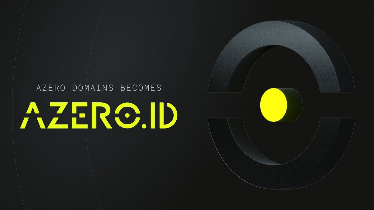 AZERO.ID (@azero_id) on Twitter photo 🟡 AZERO Domains is now AZERO.ID! 🟡
After months of hard work, we unveil the first domain & identity solution for <a href="/Aleph__Zero/">Aleph Zero</a>.
Let's dive into what AZERO.ID is about and how it shapes the future of domains on Aleph Zero and beyond!
🧵👇 🟡 AZERO Domains is now AZERO.ID! 🟡
After months of hard work, we unveil the first domain & identity solution for <a href="/Aleph__Zero/">Aleph Zero</a>.
Let's dive into what AZERO.ID is about and how it shapes the future of domains on Aleph Zero and beyond!
🧵👇