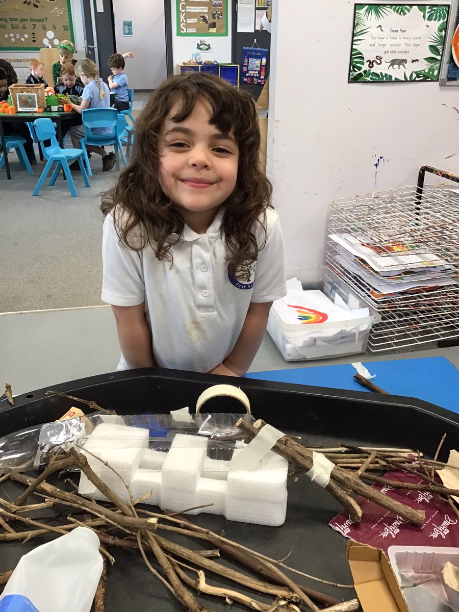 Dinnington_Rec's tweet photo. Reception @DinningtonFirst are loving The Three Billy Goats Gruff, this week we are investigating how to make a strong bridge for a troll to live under! #EYFS #EarlyLiteracy https://t.co/6gLSxbsgDC