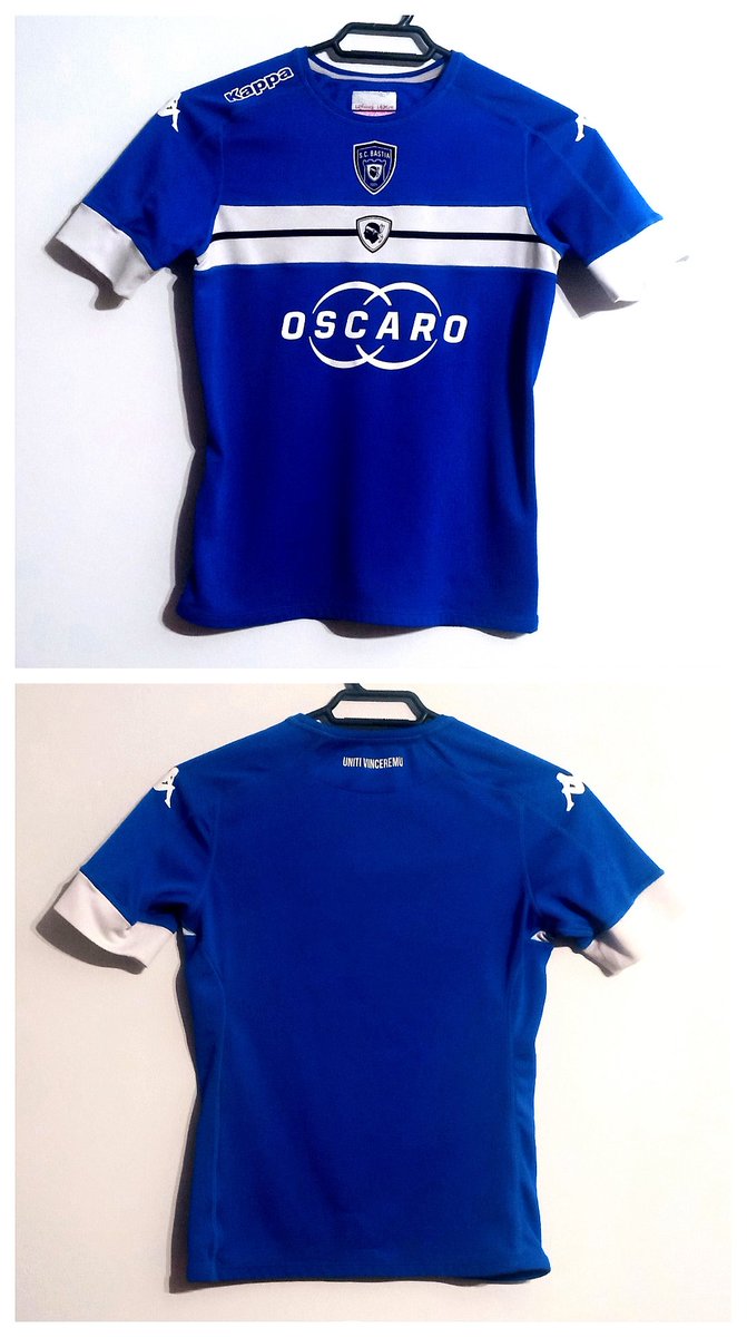magadmkl's tweet photo. 🆕 👕 KIT 365

📍 Primera equipación del SC Bastia francés 🇨🇵
📍Temporada 2016-2017
📍Marca Kappa 

#footballshirts #camisetasdefutbol #SCBastia #SCB #ILioniDiFuriani #ITurchini #UnitiVinceremu #LeSporting #Kappa https://t.co/KLyUakiJWX
