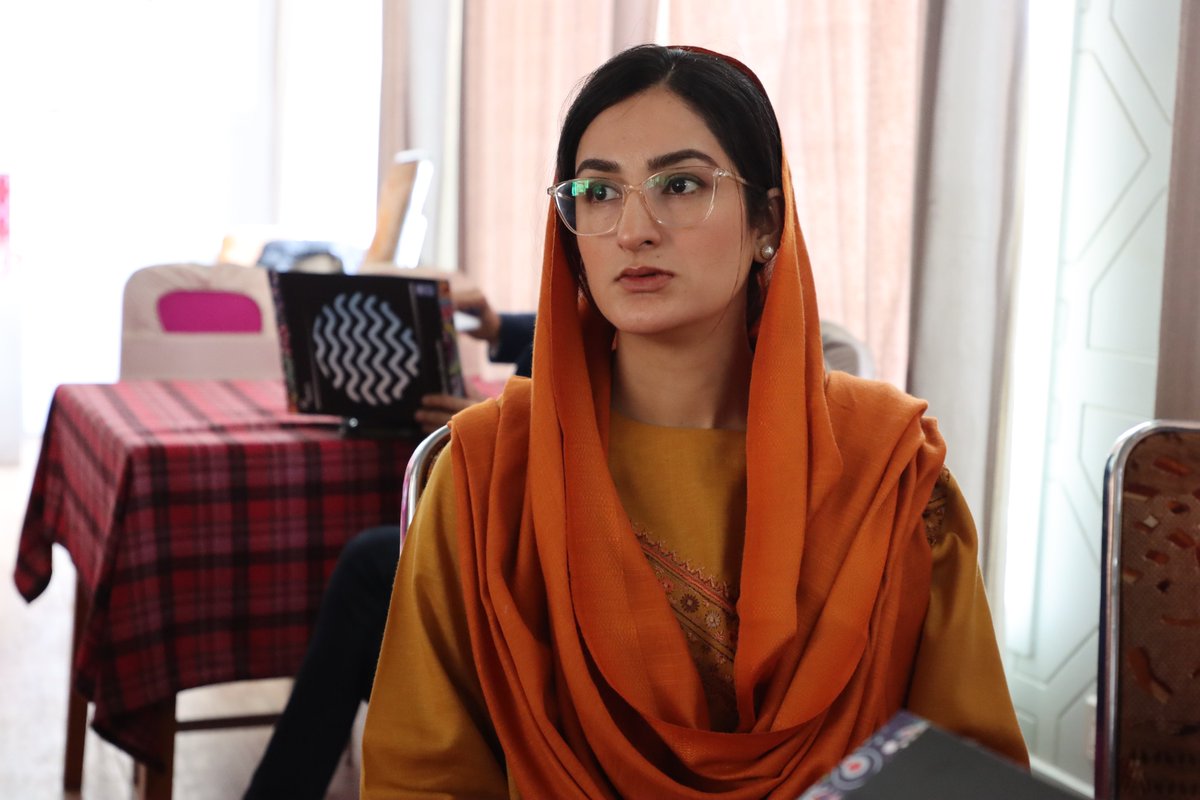 Glof2Pakistan's tweet photo. ❗Climate Change has disproportionate impacts on the lives of women and girls. Participating women journalists in GLOF-II’s #journaliststraining will address the often invisible reporting of women and girls in the reporting of climate induced disasters such as GLOFs and floods. https://t.co/HdNLNja3WT