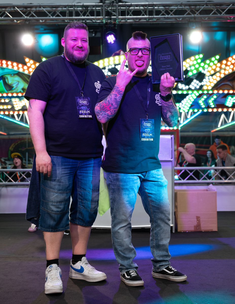 HERE ARE SOME MORE OF OUR AWARD WINNERS FROM THE MAY VAPER EXPO UK!

Congratulations to all of our winners!🏆

#Vaperexpo #Vaperexpouk #nec