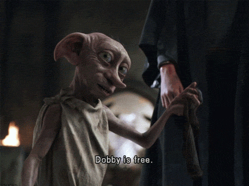 30 May 1993: Dobby is freed from service to the Malfoy family.