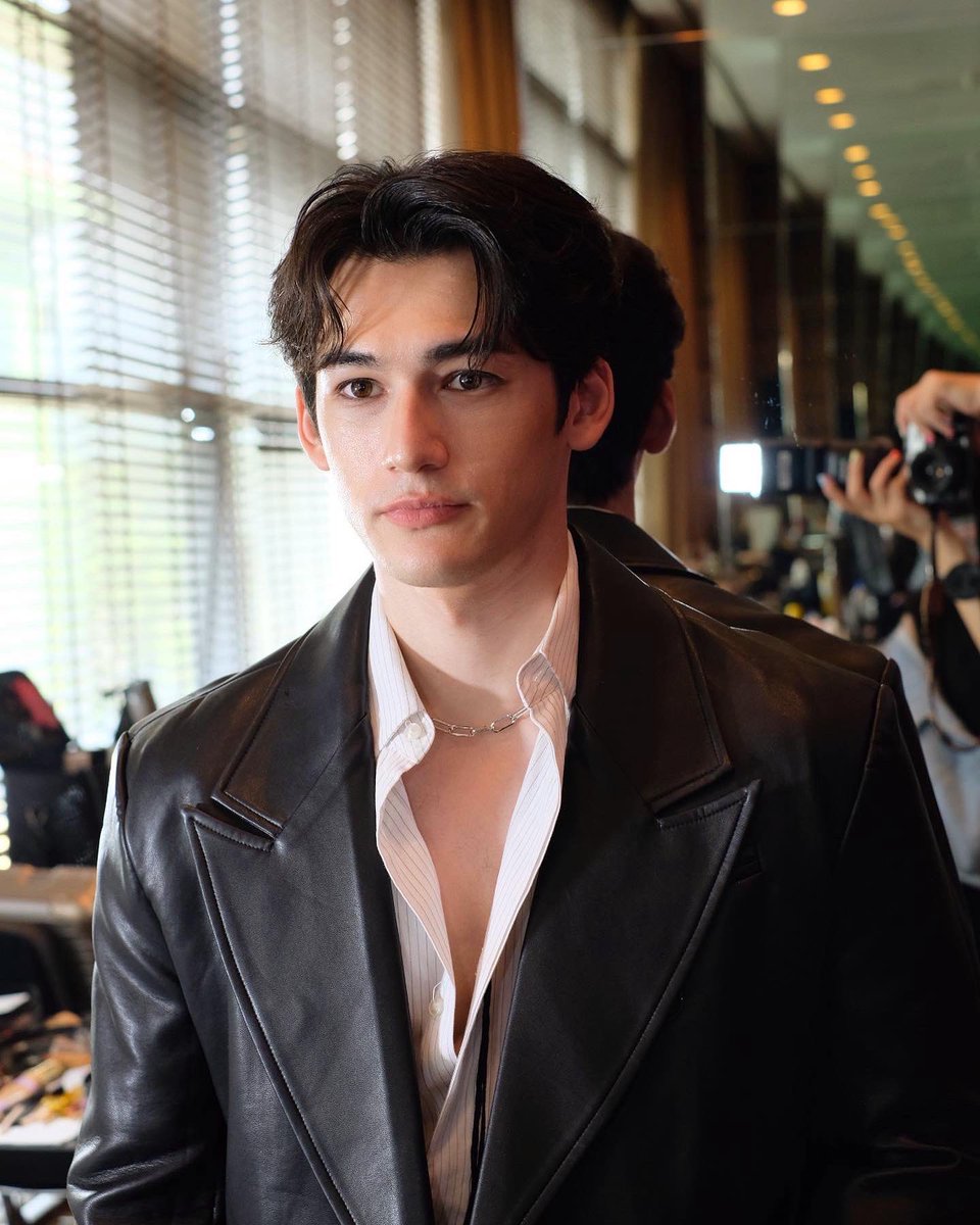 G0514 // red house on Twitter "RT PerthNakhun black leather jacket