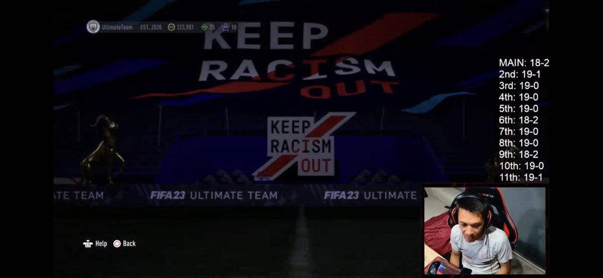 This guys is doing 19-0 on Xbox and flexing I’ve got 9/11 19 wins on ps5 and I’m doing it 3 times cheaper than anyone.  Everything done on stream