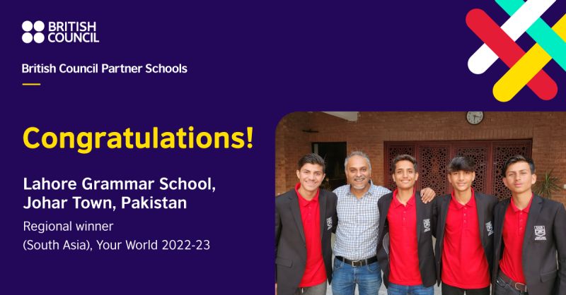 1/2
Excited to announce that 2022-23's #YourWorld regional award for SouthAsia goes to Lahore Grammar School, Johar Town 🇵🇰

Their #SocialActionProject addressed a timely & relevant theme for their community on eradicating polio by tackling misconceptions about #PolioVaccination
