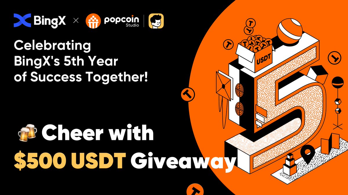 🎉Popcoin x BingX Giveaway Campaign

🔥Don't miss out on the opportunity to win a share of 500 $USDT
💸Join the fun and rewarding #Web3 journey with #Witcoin and <a href="/BingXOfficial/">BingX</a>!
💰Rewards: 500 $USDT for 200 Winners
✅Complete <a href="/QuestN_com/">QuestN</a> tasks: app.questn.com/quest/77307543…
#QuestN