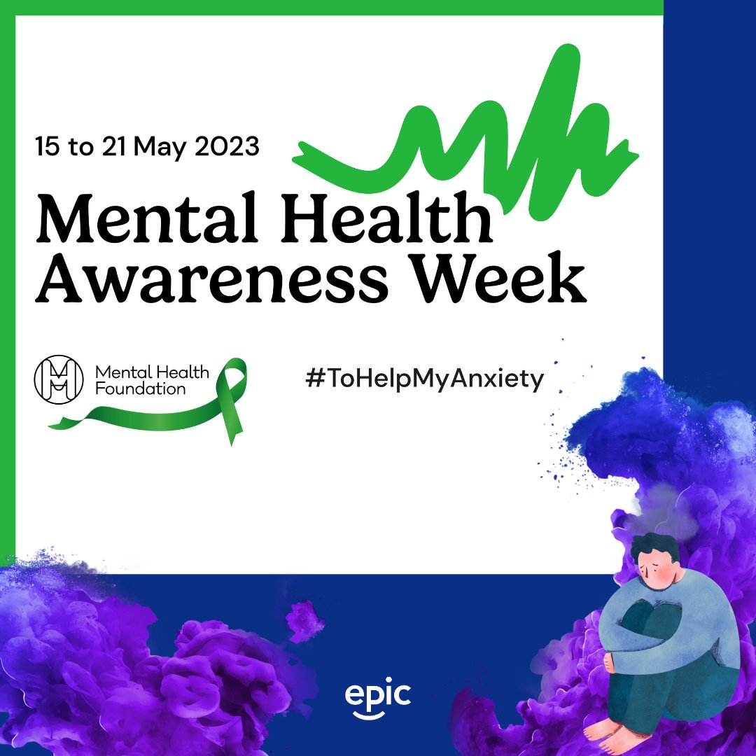EPIC_UK_'s tweet image. Mental Health Awareness Week🧠 
👫 Our team works tirelessly to provide tools, resources, and education about mental health and to increase awareness of these important topics, within the community💙💚
#realisewhatspossible #MentalHealthAwarenessWeek #anxiety #mentalhealthmatters
