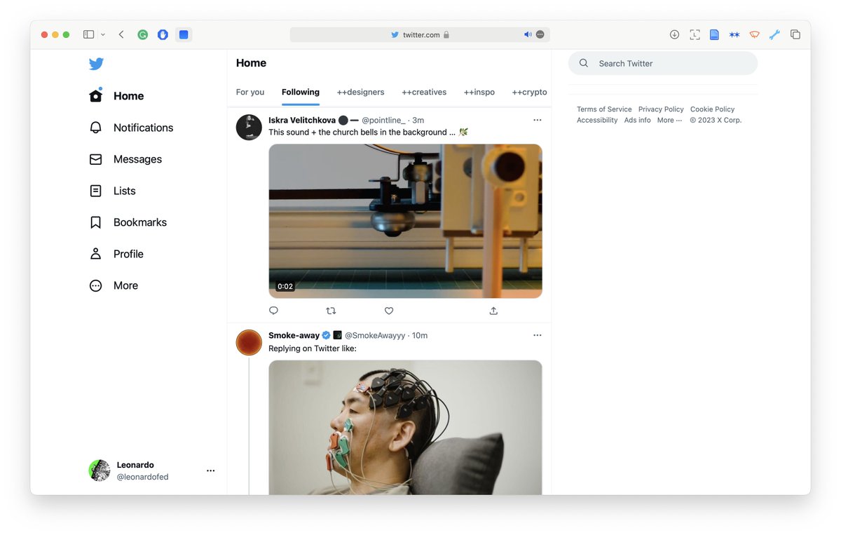 Leonardo tweet media