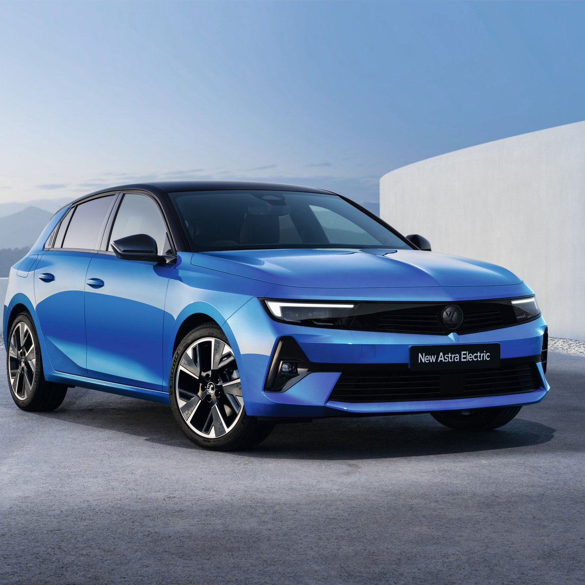 vauxhall's tweet photo. Vauxhall Astra Electric on sale Summer 2023.  Only available in Right-Hand Drive. #ElectrifyingBritain @Tesla https://t.co/xfKxOZ4A3F