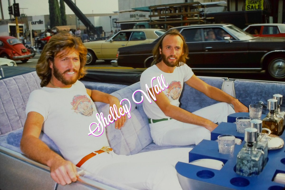 Good morning! Here’s another slide I received from behind the scenes of Sgt Peppers. This one is particularly good. 
#BeeGees #BarryGibb #MauriceGibb