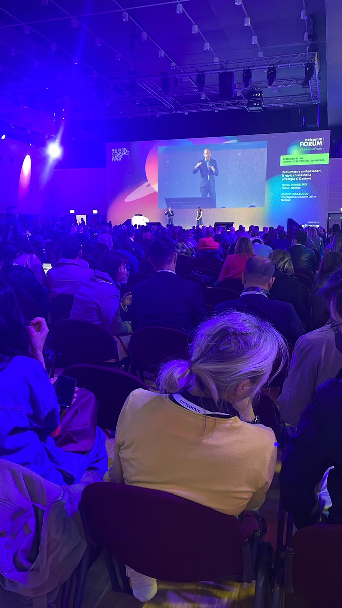 INDICAMit's tweet image. Oggi siamo stati ospiti del #Netcomm #Forum 2023 &quot;The extended retail: dai Metaversi allo Space Commerce&quot;.

Tanti gli spunti sulle nuove esperienze di acquisto e sulla relazione tra brand e consumatore.

Ecco alcuni scatti!