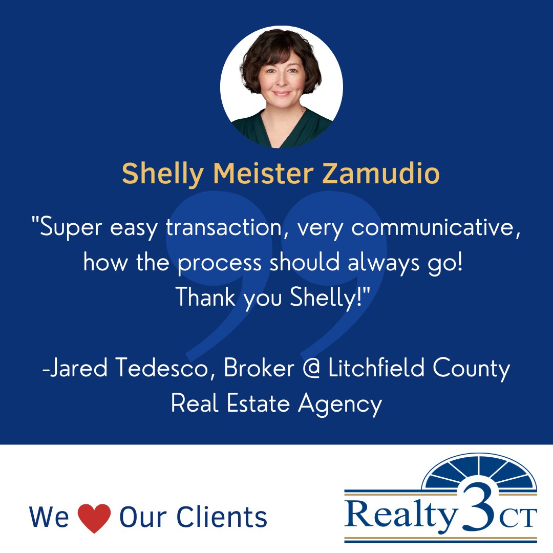 Receiving a testimonial from another Broker after working together on a real estate transaction is a huge compliment.
#sellingrealestate #realestate #helpingclients #happyclients #worktogether #broker #ctrealtor #ctrealestate #southingtonct #southington #durham #durhamct
