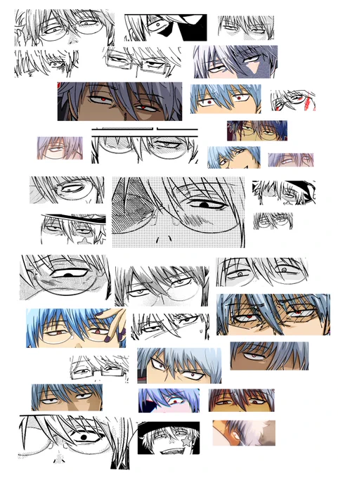 #このタグを見た人は自分の絵柄の目部分を見せる

驚きのメガネ率 
