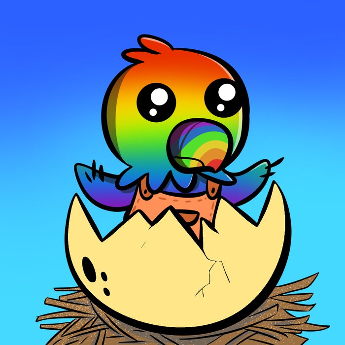 SuperEagleCoin's tweet photo. Congratulations @EddieArthur 🥳🎉

You have won the 3D SuperEagle competition. Your clean rainbow BabyEagle will grow to be the 3D SuperEagle number 1

White listing spots open soon for all those growing up their BabyEagles! The next generation of XRPL NFTs https://t.co/yDwKSTyeFQ