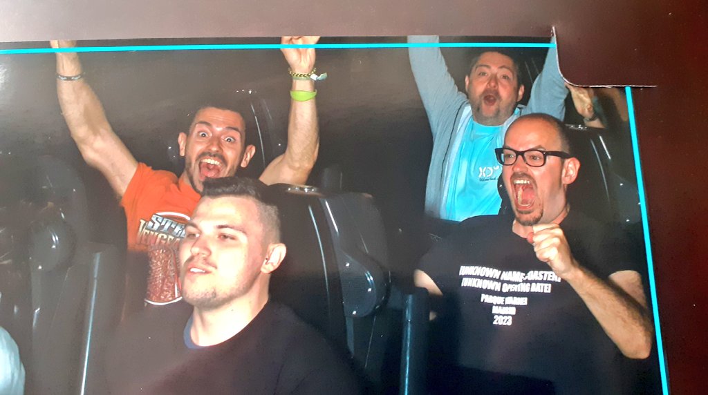 Bloggercoaster's tweet photo. ¿Veis? Tal como hicimos @CoasterJerez y un servidor, la velocidad en este punto es tremebunda (la euforia, más) 😆👇🏼: https://t.co/05Frf5uYtc
