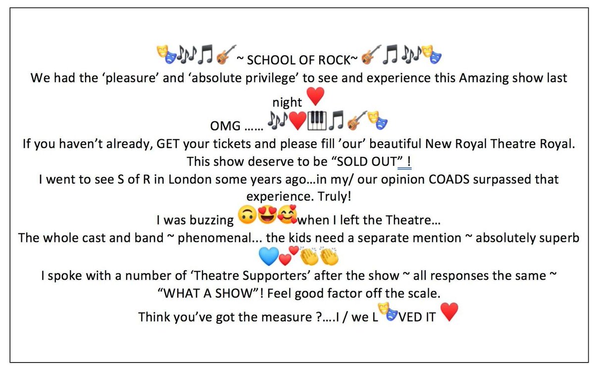 dawnoflincoln's tweet image. What a fabulous review ! 
5 shows left , best availability is tonight and tomorrow night @visitlincoln @NTRLincoln @caods 
#sellingfast
#dontbeTHATpersonthatmissesout
#FOMO