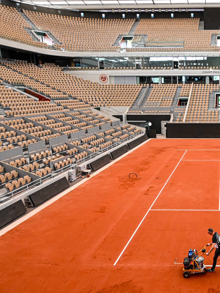 rolandgarros's tweet photo. Keep pushing 👀

#RolandGarros https://t.co/lIfFOQOnj9