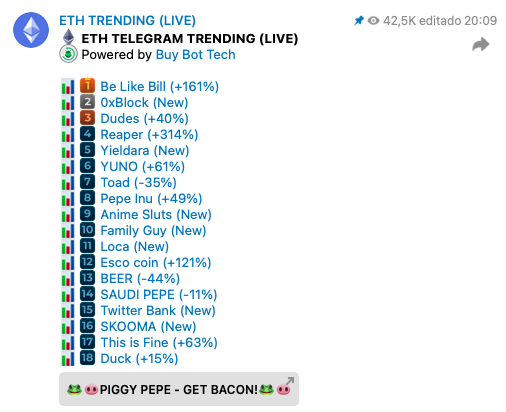 yieldara's tweet photo. We are now Top-5 ETH TRENDING!
We are working hard and finishing the development of the utility dashboard V2. It will be released today in a few hours! #defi #yara #yieldara #eth https://t.co/4kOPtxNzUA