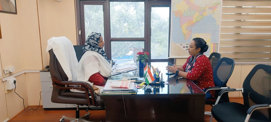 shahezadi_syed's tweet image. Today At My Office New  Delhi.
@PMOIndia @narendramodi @AmitShah @blsanthosh @NCM_GoI