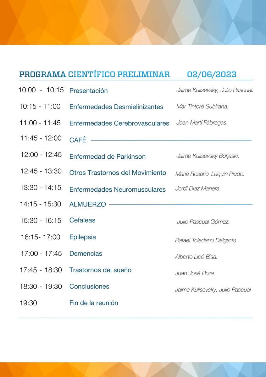 📚 ¿Buscas una oportunidad de actualizarte en neurología? El Curso Neurology Up To Date 2023 es la respuesta ¡No te lo pierdas! Regístrate ahora massformacionmedica.es/curso/neurolog…  #Neuroup2023 #Neurología #Neurociencia <a href="/seneurologia/">SEN</a>