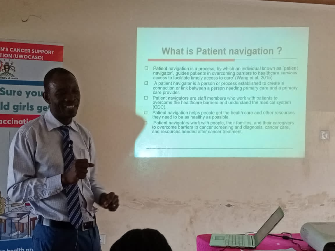 UWOCASO-Official (@uwocasofficial) on Twitter photo <a href="/UWOCASOfficial/">UWOCASO-Official</a> adopted the model of training cancer survivors to do patient navigation work to ease patient's struggles while at <a href="/UgandaCancerIns/">Uganda Cancer Institute</a>. This is because they understand health care barriers and medical systems after being treated <a href="/UgandaCancerIns/">Uganda Cancer Institute</a> . <a href="/UWOCASOfficial/">UWOCASO-Official</a> adopted the model of training cancer survivors to do patient navigation work to ease patient's struggles while at <a href="/UgandaCancerIns/">Uganda Cancer Institute</a>. This is because they understand health care barriers and medical systems after being treated <a href="/UgandaCancerIns/">Uganda Cancer Institute</a> .
