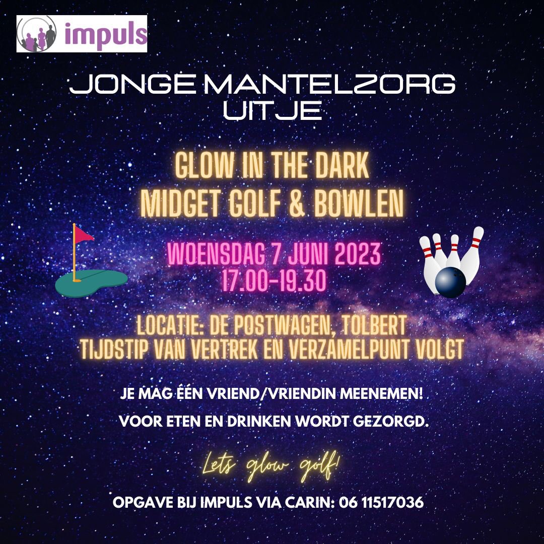 Heb jij je al aangemeld bij <a href="/ImpulsWelzijn/">Impuls Welzijn</a> voor het uitje dat wordt aangeboden door <a href="/aaenhunze/">gemeente Aa en Hunze</a> aan de jonge mantelzorgers en een vriend(in) op 7 juni 2023. Bellen of app’en kan ook via 06 11517036