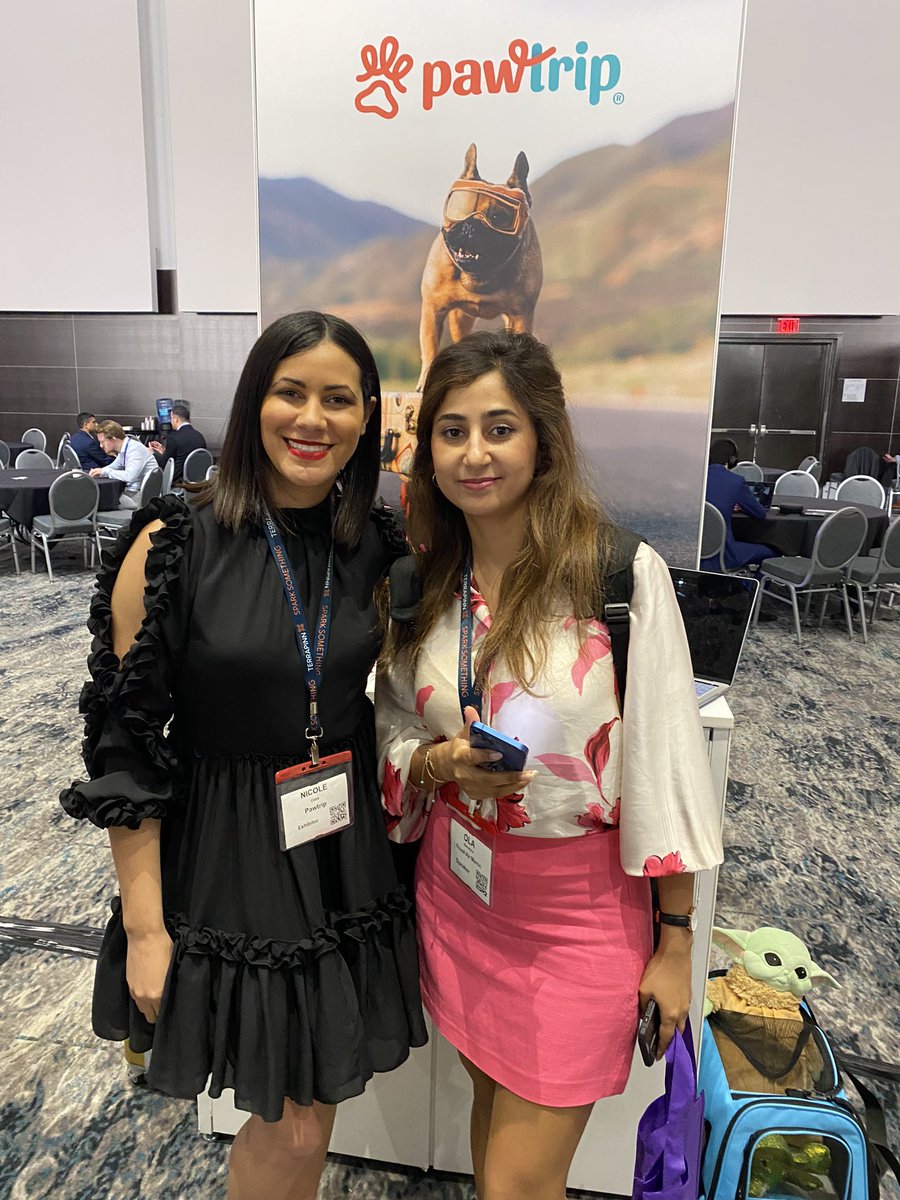 “Your solution is the most innovative one here — and I’ve been in the industry 25+ years.”

Always excited to meet with the most innovative airlines ready to streamline and automate their pet reservations. 

<a href="/PawtripHQ/">Pawtrip · Pet-Friendly Travel</a> is on 🔥 at the AFA and can’t wait for day 2!