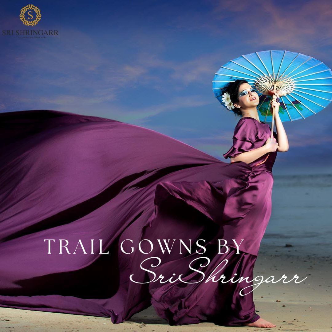 Rent Exclusive Trail Gowns by SRI SHRINGARR

#preweddinggowns #rentgowns #trailgowns #lehengalove #reels #reelkaro