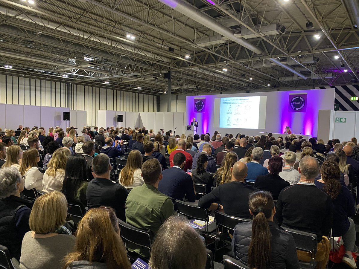 PrimaryCareShow's tweet image. A packed session for Anthony Woolf: Maintaining Musculoskeletal Health Through the Life Course. 

More to come this afternoon! 

#PrimaryCareShow #PCPH2023