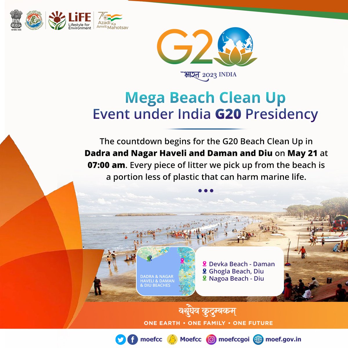 #JanBhagidari #MissionLiFE #G20BeachCleanUp #ChooseLiFE #MyBeachMyPride

@g20org