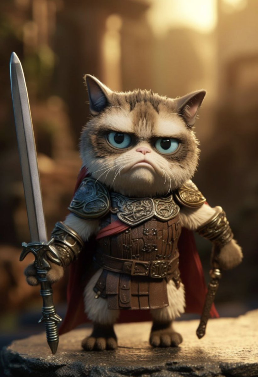 ProTheDoge's tweet photo. GM! 🌤️
Perfect day to be a #grumpycat https://t.co/Rap3tkwQbX