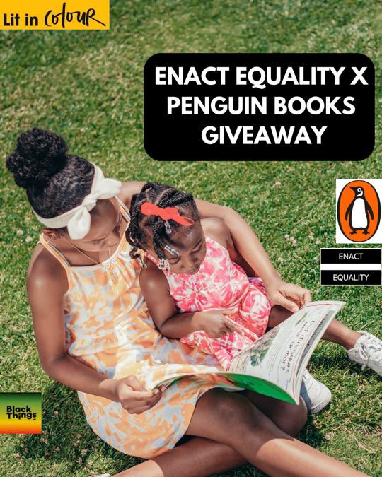 FREE GIVEAWAY! We’re working with @myah_sherae @penguinukbooks & @enactequality, where they’ll be sending out FREE books written by Black & Asian authors📚 If you have children or young family members who would benefit from one of the @PenguinUKBooks bundles, read more below👇🏾