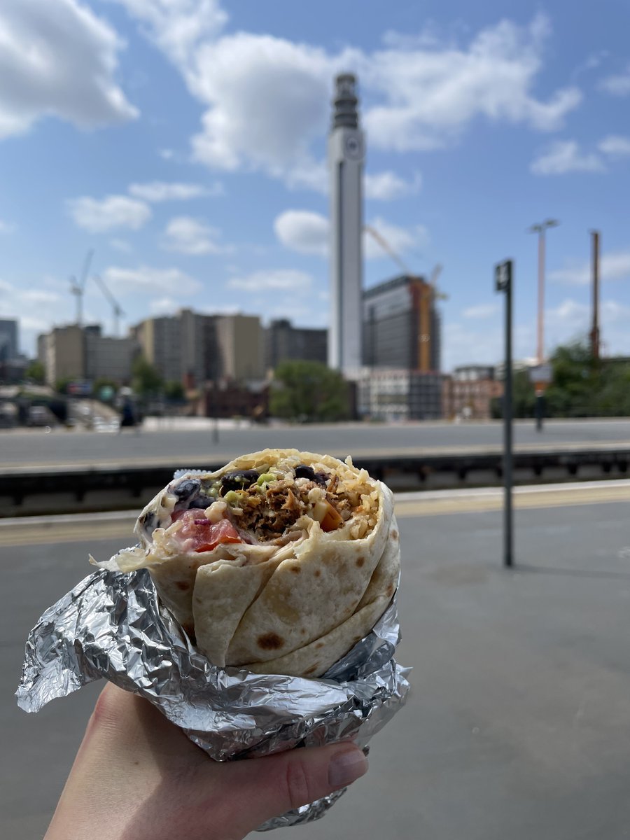 Two icons of Brum: <a href="/HabaneroCafe/">Habanero Café</a> and the BT Tower.