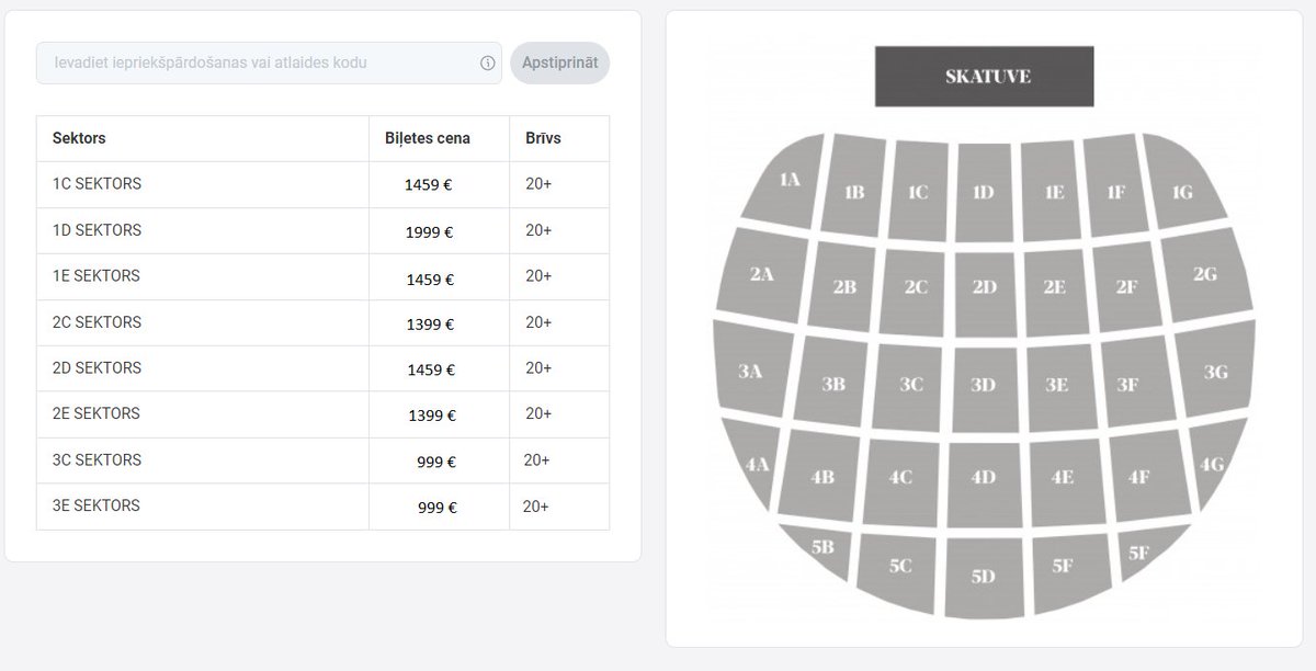 Ja biļetes uz Dziesmu un Deju svētkiem tirgotu Latvijas Hokeja federācija <a href="/lhf_lv/">LV Hokeja federācija</a>  🫣  #pieprasījums #tirgusekonomika
#dziesmusvetki #hokejs #biletes #iihfworlds2023 #DzSv2023 
<a href="/Dziesmu_svetki/">Dziesmu svētki</a> <a href="/brivdienis/">Brīvdienis</a> <a href="/musarslv/">Musars.lv</a> <a href="/cehslv/">Cehs.lv</a>