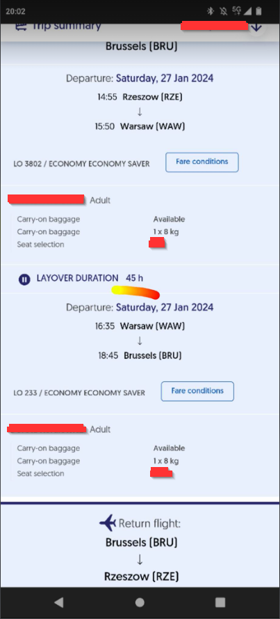 annadayl's tweet photo. I was reserving a flight from RZE to BRU with @LOTPLAirlines but does it mean that during a layover in Warsaw I get some kind of a Jodie Foster in the movie Contact experience?🤔 https://t.co/DMNDjvqqL5