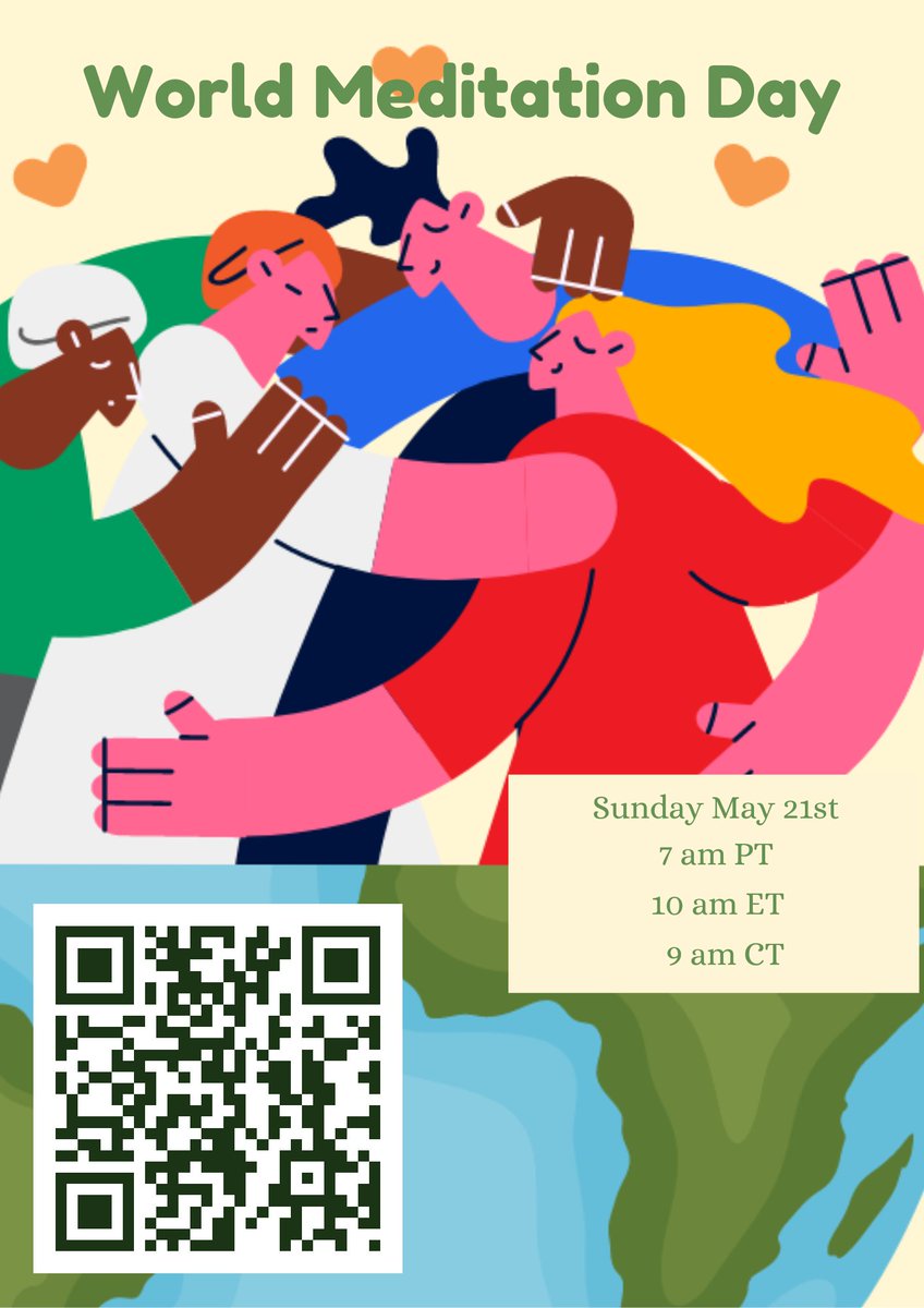 Let's celebrate World Meditation Day together! OnlineMeditationEvents.com #Meditation #OnlineMeditation #WorldMeditationDay #Happiness